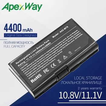  Apexway Baterija za laptop Asus A32-F70 A32-M70 A41-M70 A42-M70 L0690LC L082036 f70sl G71V m70v M70VN X71SL X72J F70 M70 N70, N90