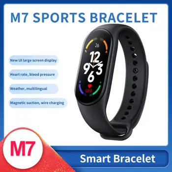  M7 Višenamjenski Sportski Pametni Sat Monitor Krvni Tlak Praćenje Kisika Vodootporni Pametni Bluetooth Narukvica Sat