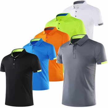  Muškarci žene kratkih rukava golf stolni Tenis polo Majica Beg ym sportska odjeća majica za badminton outdoorGolf odjeća s kratkim rukavima