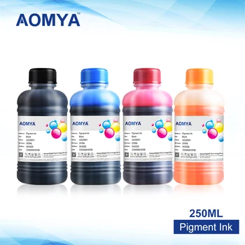  Aomya 4C * 250 ml Pigmentne Tinte, Kompatibilne za HP Officejet 7110 7610 6600 6100 6700 Otporna na Uv zračenje Vodootporna Tinta za Višekratnu upotrebu