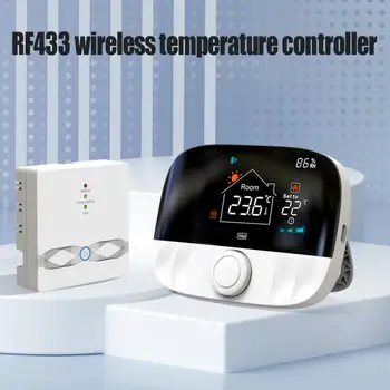  Pametan Rf Bežični Termostat Za Grijanje Poda i Plinskog Kotla Kontroler Sobne Temperature sa LCD zaslonom Radi Alexa