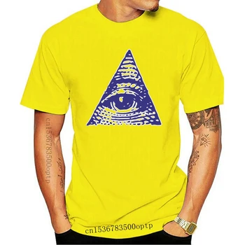  T-shirt Eye Of Providence Mason Масонские Illuminati seeing eye Boga Muška majica