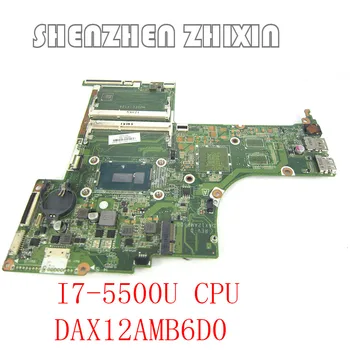  yourui Za HP Pavilion 17-G 17T-G 17-G077CL Matična ploča laptop sa i7-5500U PROCESOR DAX12AMB6D0 819483-501 819483-601 X12A